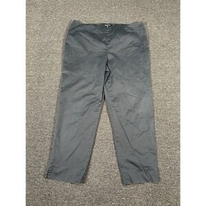 Lafayette 148 New York Dress Pants Trousers Womens 14 Black Stretch Designer